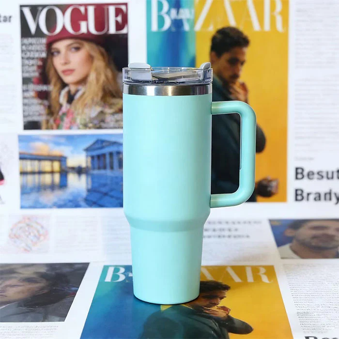 হ্যান্ডেল সহ 40oz টাম্বলার